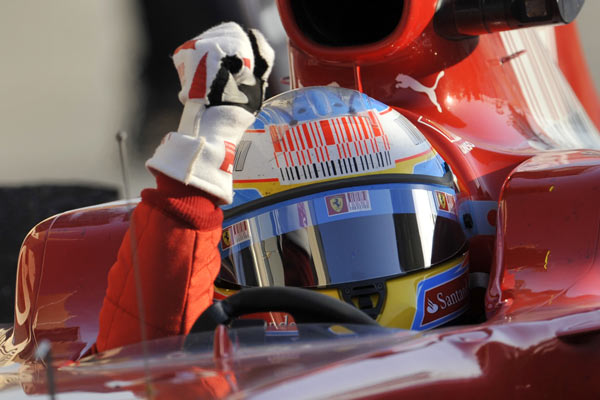 Fernando Alonso venceu o GP do Bahrein