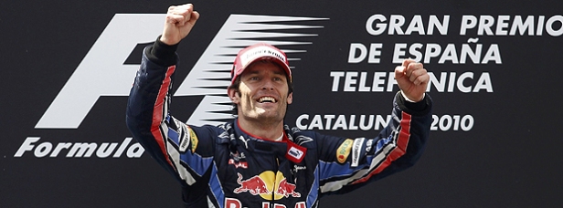 Webber venceu na Espanha