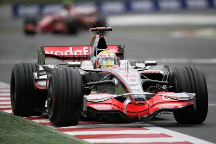 A Vodafone na época da F1